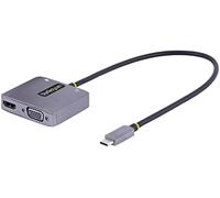 USB C VIDEO ADAPTER HDMI/VGA - 4K 60HZ 3.5MM AUDIO 100W PD 122-USBC-HDMI-4K-VGA