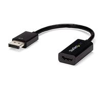 StarTech.com Conversor de Vídeo DisplayPort a HDMI con Audio – Adaptador Activo DP 1.2 para Ordenadores de Sobremesa/Laptops – 4K @ 30Hz