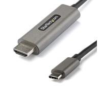 StarTech.com Adaptador Gráfico USB-C a HDMI 4K 60Hz HDR10 3m - Ultra HD USB Tipo-C a HDMI 4K 2.0b - Convertidor Gra