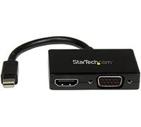 Startech.com adaptador mini dp de audio/vídeo para viajes - conversor