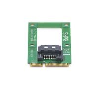 StarTech.com Adaptador mSATA a SATA para Disco Duro o SSD - Tarjeta Conversora Mini SATA a SATA