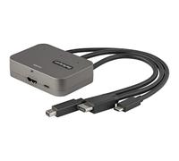 StarTech.com Adaptador Multipuertos 3 en 1 a HDMI - Conversor USB-C HDMI o Mini