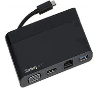 Startech.com adaptador multipuertos usb-c 4k con hdmi, vga, ethernet g