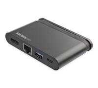 StarTech.com Adaptador Multipuertos USB-C con HDMI 1xA - Docking Station Portátil USB Tipo C con 4K y HDMI - 1xC - PD 3.0 de 100W Pass-Through - para Ordenador Portátil Thunderbolt 3 y USB C - para Mac y Windows
