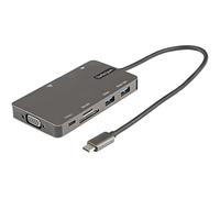 USB C MULTIPORT ADAPTER - HDMI 4K 30HZ OR VGA 5GBPS USB 3.0 H UB DKT30CHVSDPD