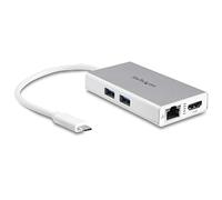 Docking Station - StarTech.com DKT30CHPDW Adaptador USB-C Multifuncion Blanco HDMI Red para Portatil