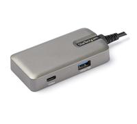 StarTech.com Adaptador Multipuertos USB C - USB-C a HDMI 2.0 4K 60Hz, PD con Paso de 100W - Hub USB de 3 Puertos de 10Gbps -