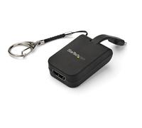 StarTech.com Adaptador Portátil USB-C a HDMI con Enlace Tipo Llavero de Conexión