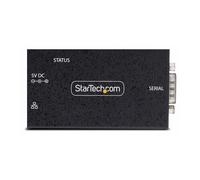 StarTech Adaptador Serie a Ethernet – Servidor LAN RS232 1 puerto – Pared/Carril DIN