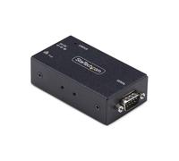StarTech.com Adaptador Serie a Ethernet - Servidor LAN de Dispositivos Serie RS232 1 Puerto - PoE 802.3af - Carril DIN