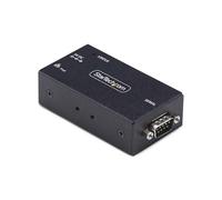 StarTech.com Adaptador Serie a Ethernet - Servidor LAN de Dispositivos Serie RS232 1 Puerto - PoE 802.3af - Carril DIN