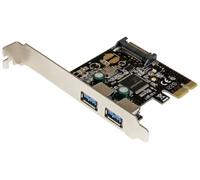Startech.com adaptador tarjeta controladora pci express pci-e 2 puerto