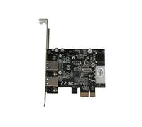 StarTech.com - Adaptador Tarjeta Controladora PCI Express PCI-E 2 Puertos USB 3.0 con Alimentación Molex y UASP