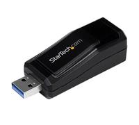 StarTech.com Adaptador Tarjeta de Red Externa NIC USB 3.0 a 1 Puerto Gigabit Ethernet 1Gbps RJ45 USB A Sin Dongle