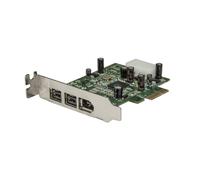 StarTech.com Adaptador Tarjeta FireWire PCI-Express Bajo Perfil 1394a/b - 1x Fir
