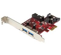 Startech Pcie 4 Port Usb 3.0 Sata One Size Red / Silver / Black