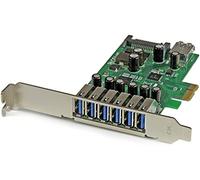 StarTech.com Adaptador tarjeta PCI Express de 7 puertos USB 3.0 con perfil bajo o completo