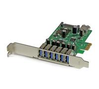 StarTech.com Adaptador tarjeta PCI Express de 7 puertos USB 3.0 con perfil bajo o completo