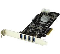 Startech Pcie 4 Port Usb 3.0 Sata Molex Uasp One Size Black / Silver