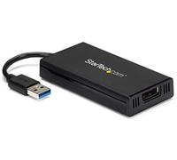 StarTech Adaptador USB 3.0 a DisplayPort 4K 30Hz Certificado DisplayLink Mac y Windows