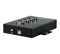 StarTech.com - Adaptador Industrial USB a 4 Puertos Serie DB9 RS232 RS422 RS485 con Protección ESD de 15kV - Cable Conversor USB