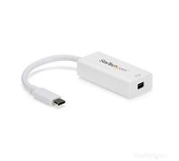 StarTech.com Adaptador USB C a Mini DisplayPort, 4K 60Hz, Blanco, Adaptador USB