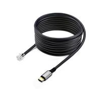 StarTech.com Adaptador USB-C a RJ9 para Auriculares con Micrófono - USB Tipo C a RJ9 para Teléfono