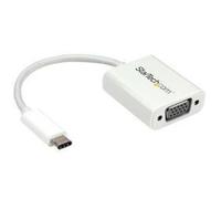 StarTech Adaptador USB-C a VGA Blanco