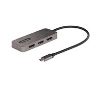 Hub Startech USB C a HDMI - Hub 3 puertos HDMI