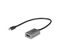 StarTech.com Adaptador Mini DisplayPort a HDMI - Tipo Llave - Conversor Mini DisplayPort 1.2 a HDMI 1080p - Convertidor de
