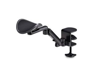 StarTech.com Adjustable Arm Rest for Office Desk, Ergonomic Arm/Elbow Support, 3