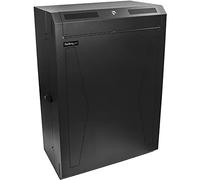 StarTech.com Armario Rack de Servidores 8U de 19" para Montaje en Pared - de Perfil Bajo (38cm/15") - con Cierre, 76,2cm/30" de Profundidad y 2U para instalar Paneles de Conexiones (RK830WALVS)