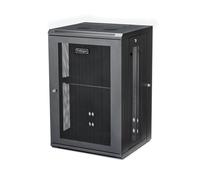 StarTech.com Armario Rack de Pared para Servidores 18U 19" 4 Columnas Estante 1U - Rack de Servidores de Montaje en Pared