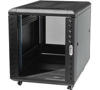StarTech.com Armario Rack para Servidores 15U 19" 4 Columnas, Rack de Servidores con Carriles de Montaje Ajustables