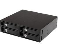 Startech.com backplane rack móvil 5,25 pulgadas a 4 unidades 2,5 sata