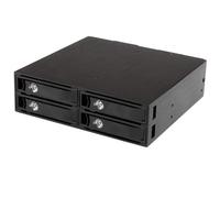 StarTech Backplane Rack móvil 5,25 pulgadas 4 bahías 2,5 pulgadas SATA/SAS 6Gbps SATSASBP425