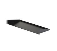StarTech Bandeja para rack 1U CABSHELF1U – 19" acero de servicio pesado 15kg 18cm Negro