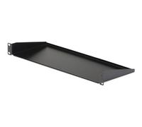 StarTech Bandeja para rack 1U CABSHELF1U – 19" acero de servicio pesado 15kg 18cm Negro