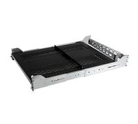 StarTech.com Bandeja para Rack de Servidores 2U Deslizante de 19", con Ventilación y Brazo de Gestión de Cables, Profundidad ajustable de 27,7 a 31,6" ( 70,3 a 80,2cm), 22,7kg, 2U (UNISLDSHF192)