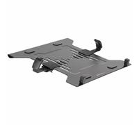StarTech.com Bandeja VESA para Ordenador Portátil - Soporte Ajustable con Brazo de Monitor para Ordenador Portátil (4,5kg) - con Perforaciones VESA de 75x75 100x100 - Ventilado