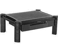 Startech.com base de soporte para monitor - con cajón y altura ajusta
