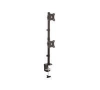 StarTech.com Base de Soporte Vertical VESA Ajustable para Dos Monitores de hasta 27 Pulgadas ( ARMDUALV )