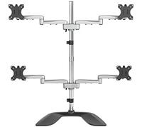 Startech.com base soporte de escritorio para 4 monitores - articulado