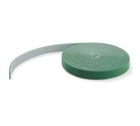 StarTech.com Bobina de 30,48m de Gancho y Bucle - Tiras Reutilizables de Gancho y Bucle - Cinta Sujetacables - Envolturas Ajustables de Tela para Gestión de Cableado - Verde (HKLP100GN)