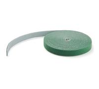 StarTech.com Bobina de 30,48m de Gancho y Bucle - Tiras Reutilizables de Gancho y Bucle - Cinta Sujetacables - Envolturas Ajustables de Tela para Gestión de Cableado - Verde (HKLP100GN)