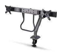 StarTech.com Brazo de Sobremesa de Resorte Mecánico para 2 Monitores hasta 27", Travesaño, Montaje por Abrazadera, 30 kg, VESA 75x75/100x100
