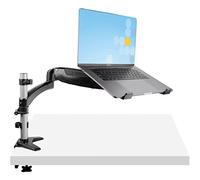 StarTech.com Brazo de Soporte de Escritorio para Ordenador Portátil, Articulado para Portátil/Monitor de 34 Pulgadas, Bracket de Montaje VESA para Portátil, Soporte Ergonómico Ajustable (ARMUNONB1)