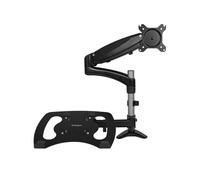 StarTech.com Brazo para un Monitor - Base para Ordenador Portátil con Ajuste de Altura de un Toque