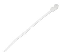 StarTech.com Bridas sujetacables de 10cm con perforación de montaje - 2 mm de ancho, para grupo de cables de 22 mm, soportan 8 kg de tensión, de Nylon 66, UL, paquete de 100