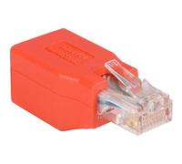 StarTech.com C6CROSSOVER - Adaptador de Cable de Red Gigabit Ethernet Cat6 Directo Recto Straight a Cable Cruzado Crossover UTP Patch RJ45 H a M